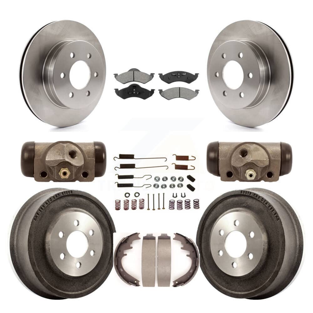 Transit Auto - K8S-102411 - Front and Rear Disc Brake Kits