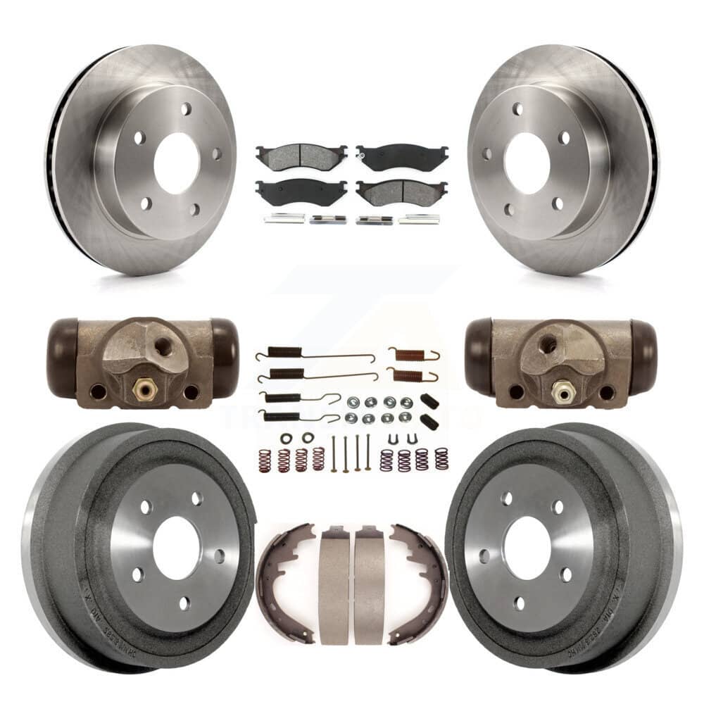 Transit Auto - K8S-102412 - Front and Rear Disc Brake Kits