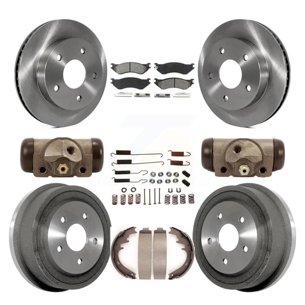 Transit Auto - K8S-102413 - Front and Rear Disc Brake Kits