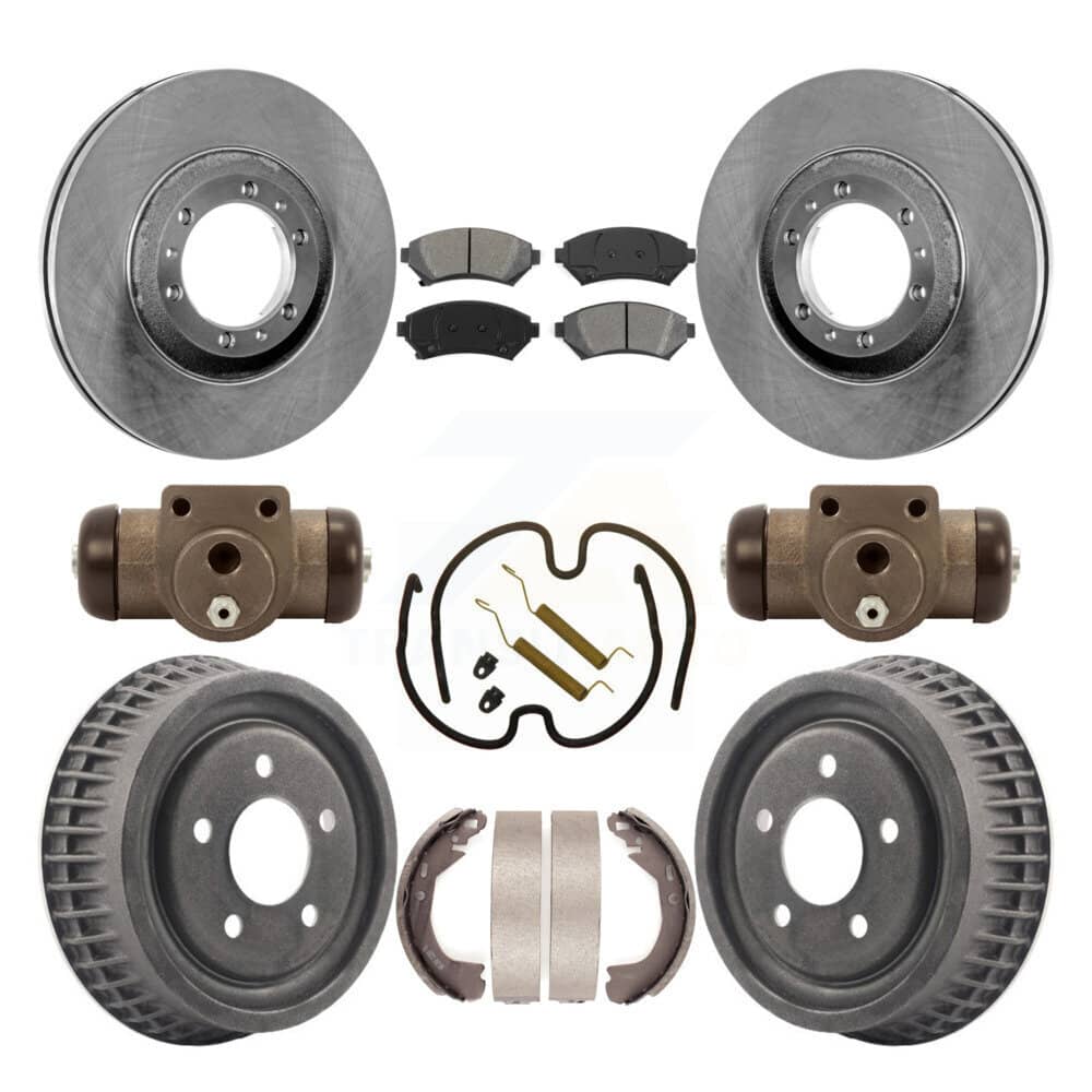 Transit Auto - K8S-102471 - Front and Rear Disc Brake Kits