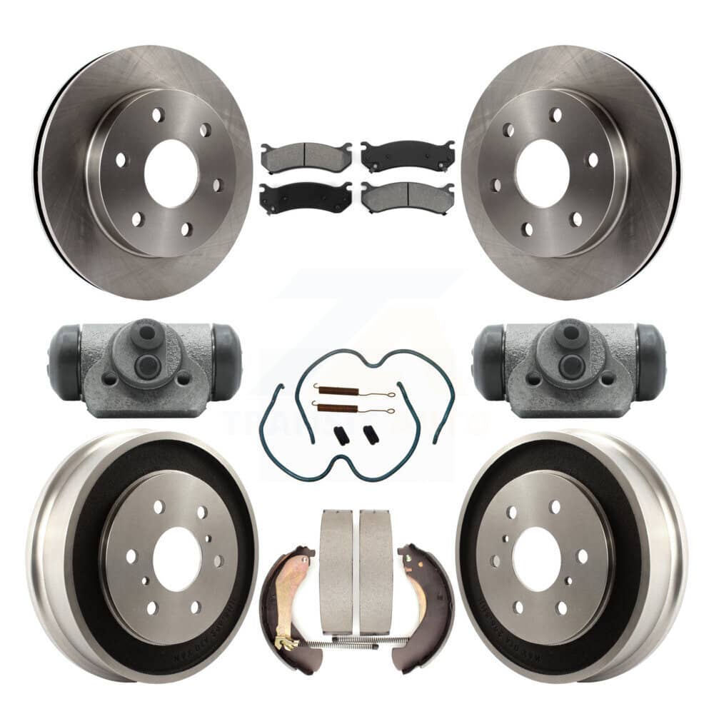 Transit Auto - K8S-102474 - Front and Rear Disc Brake Kits