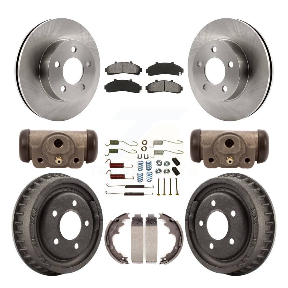 Transit Auto - K8S-102501 - Front and Rear Disc Brake Kits