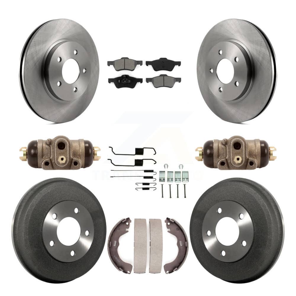 Transit Auto - K8S-102509 - Front and Rear Disc Brake Kits