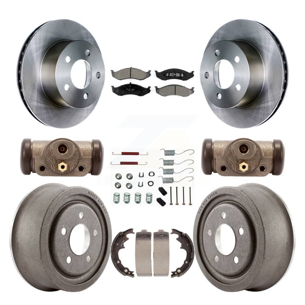 Transit Auto - K8S-102514 - Front and Rear Disc Brake Kits