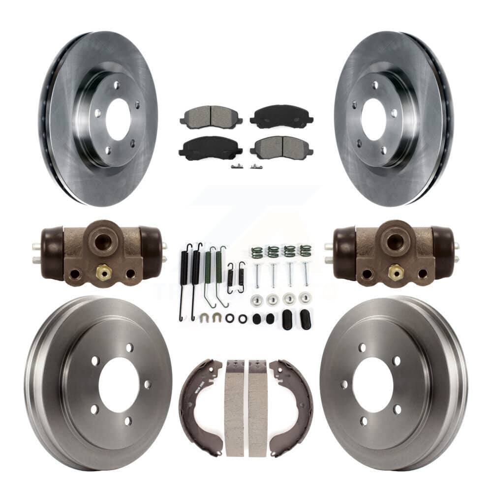 Transit Auto - K8S-102536 - Front and Rear Disc Brake Kits