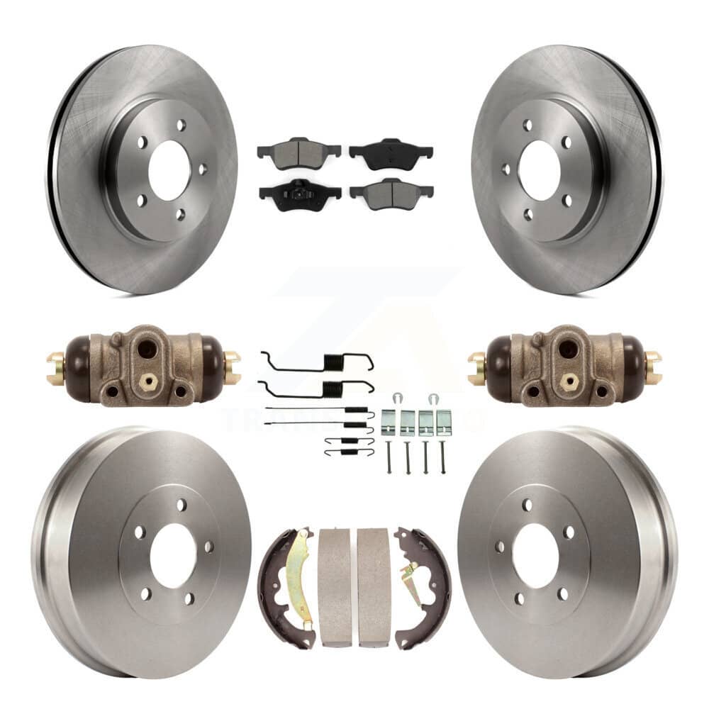 Transit Auto - K8S-102607 - Front and Rear Disc Brake Kits