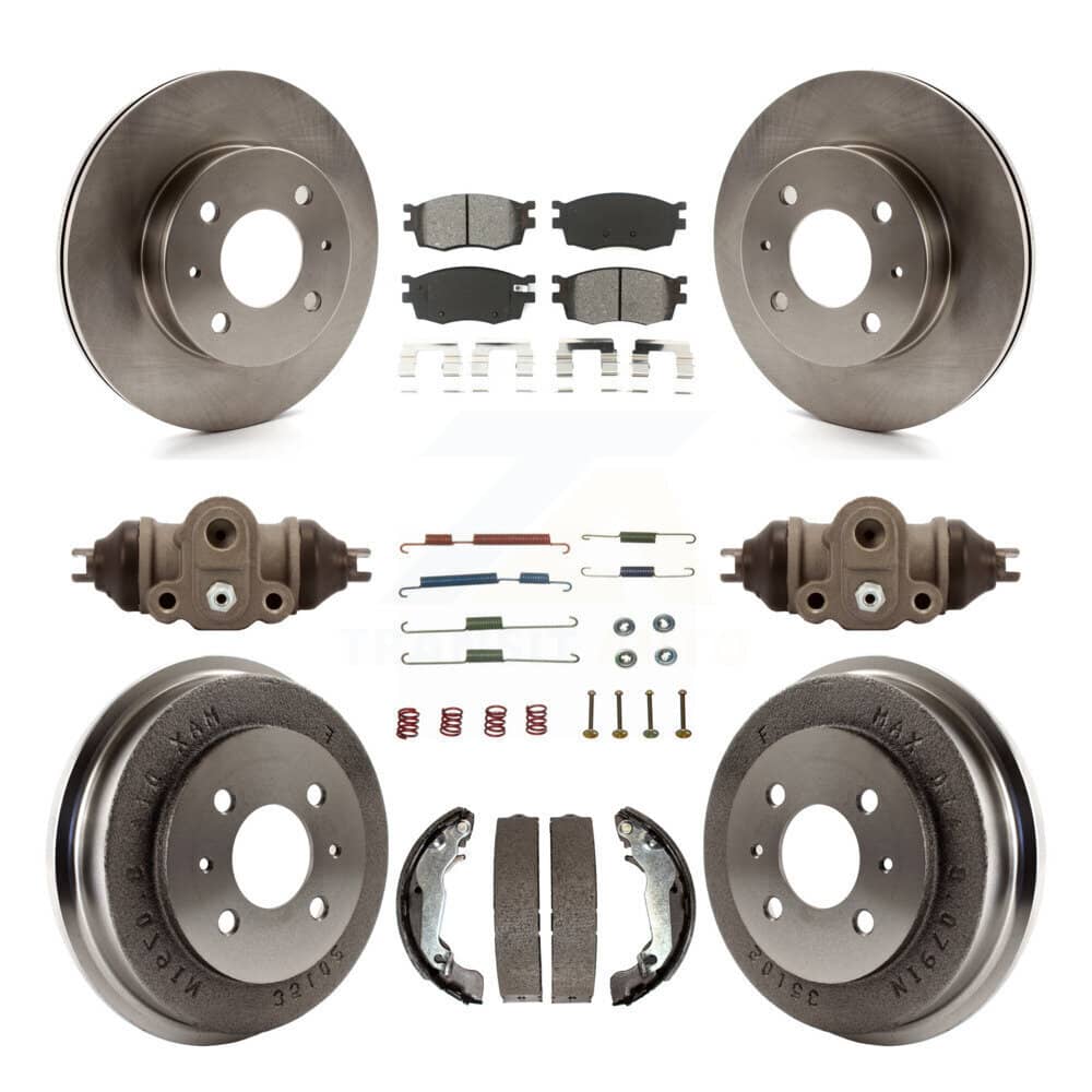 Transit Auto - K8S-102627 - Front and Rear Disc Brake Kits