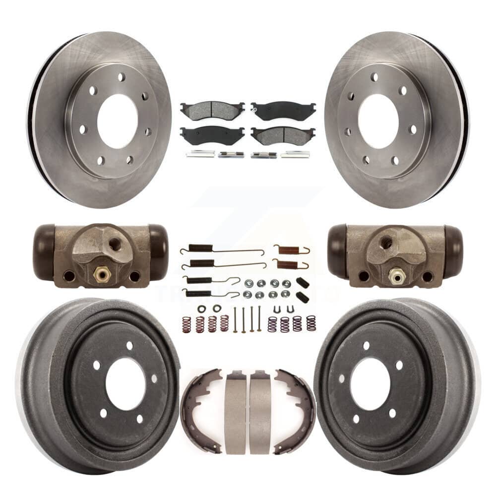 Transit Auto - K8S-102635 - Front and Rear Disc Brake Kits