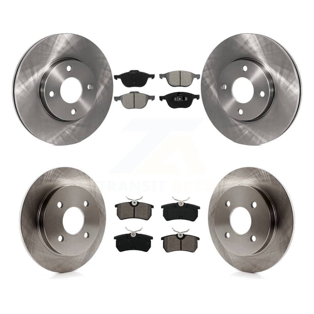 Transit Auto - K8S-102672 - Front and Rear Disc Brake Kits