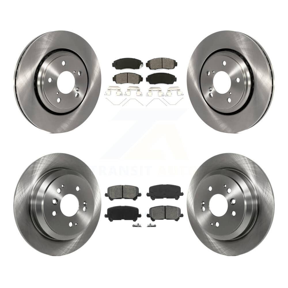 Transit Auto - K8S-102804 - Front and Rear Disc Brake Kits