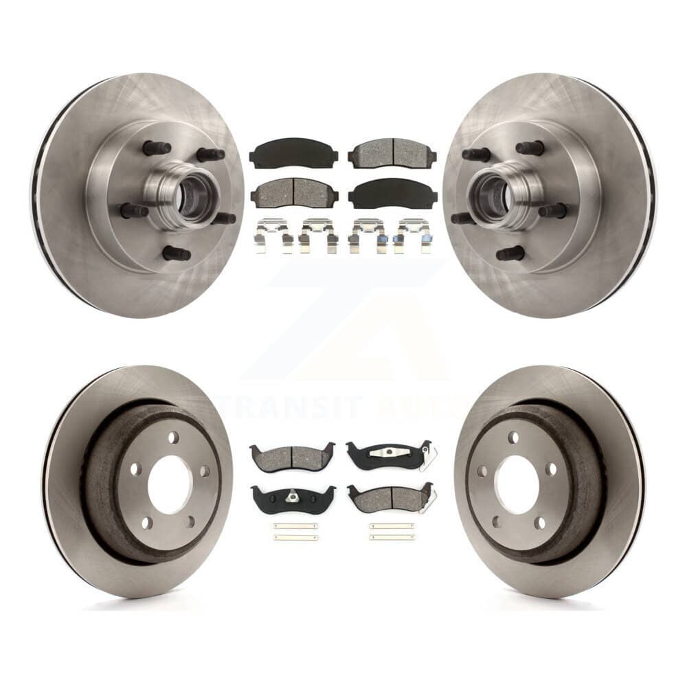 Transit Auto - K8S-103076 - Front and Rear Disc Brake Kits
