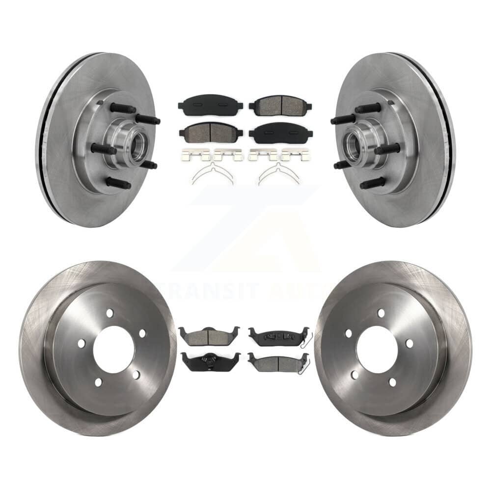Transit Auto - K8S-103081 - Front and Rear Disc Brake Kits