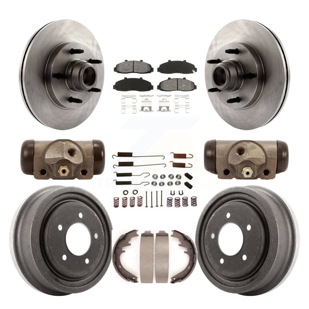 Transit Auto - K8S-103160 - Front and Rear Disc Brake Kits