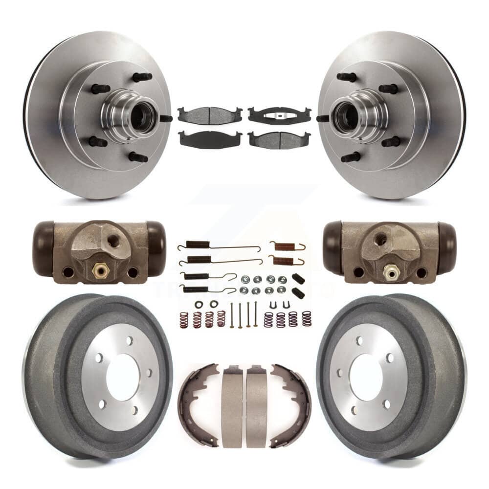 Transit Auto - K8S-103166 - Front and Rear Disc Brake Kits