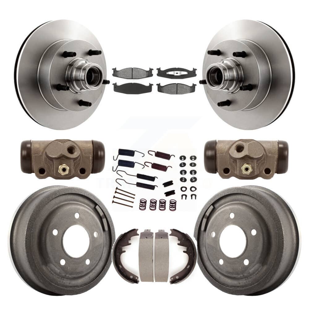 Transit Auto - K8S-103170 - Front and Rear Disc Brake Kits