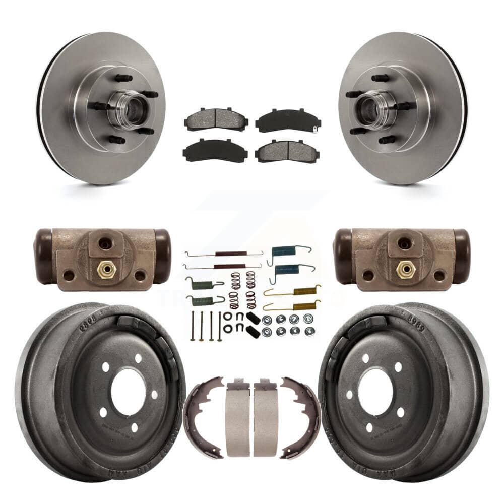 Transit Auto - K8S-103174 - Front and Rear Disc Brake Kits