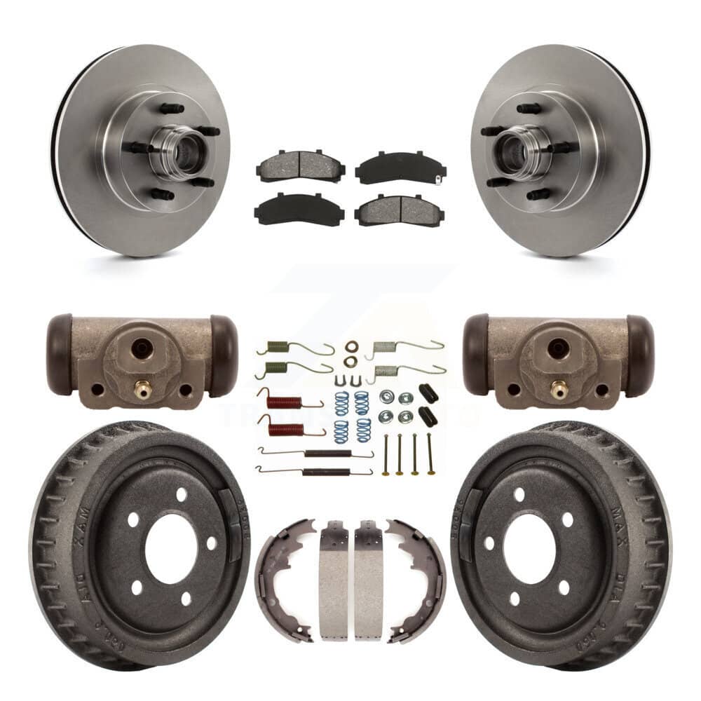 Transit Auto - K8S-103177 - Front and Rear Disc Brake Kits