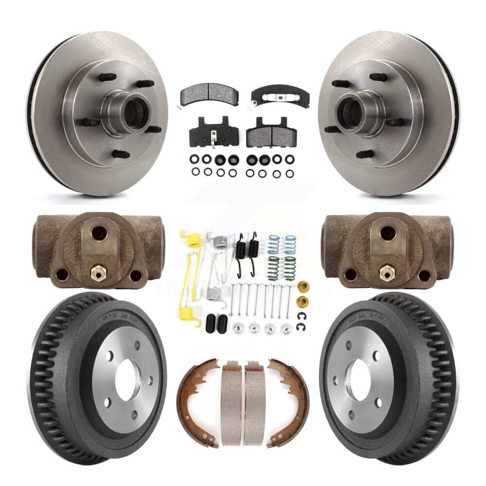 Transit Auto - K8S-103186 - Front and Rear Disc Brake Kits