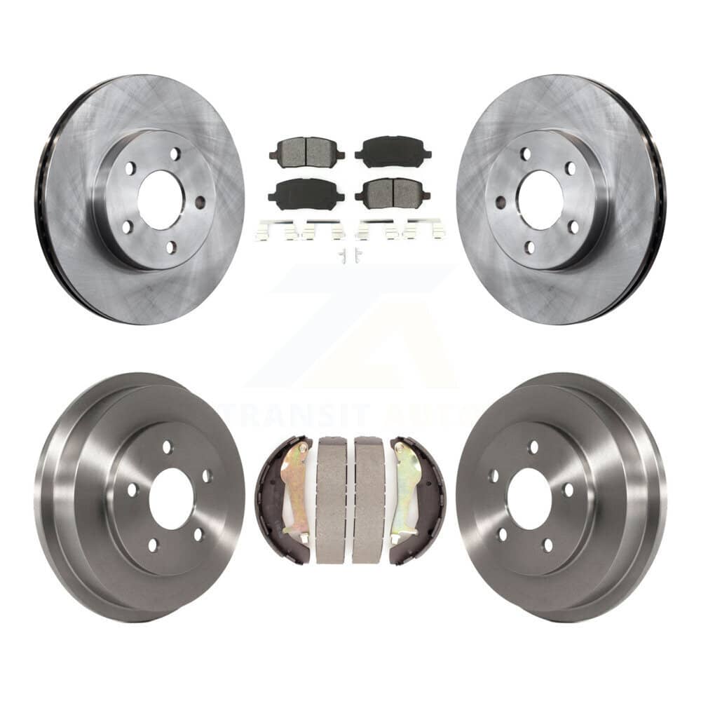 Transit Auto - K8S-103191 - Front and Rear Disc Brake Kits