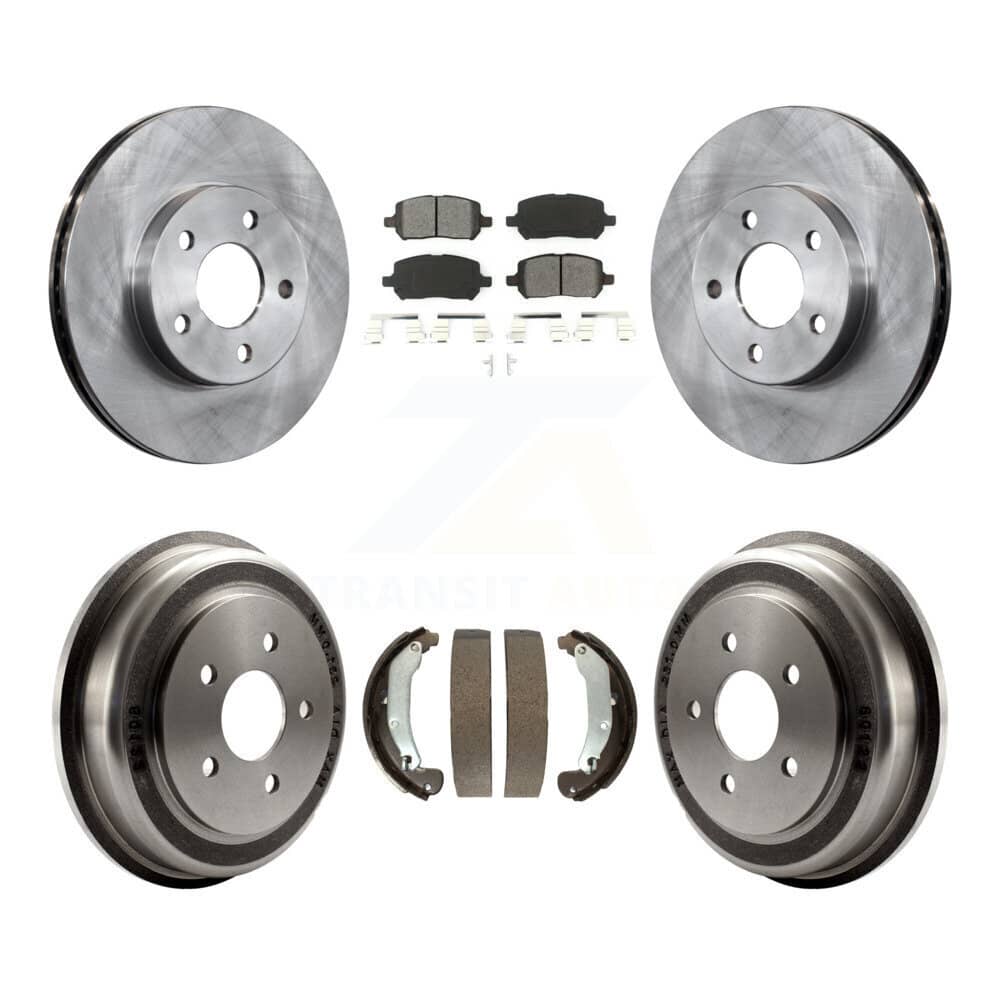 Transit Auto - K8S-103193 - Front and Rear Disc Brake Kits