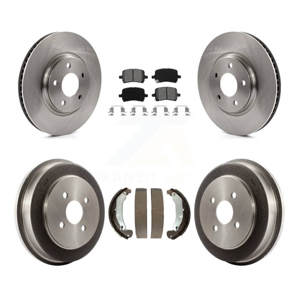 Transit Auto - K8S-103194 - Front and Rear Disc Brake Kits