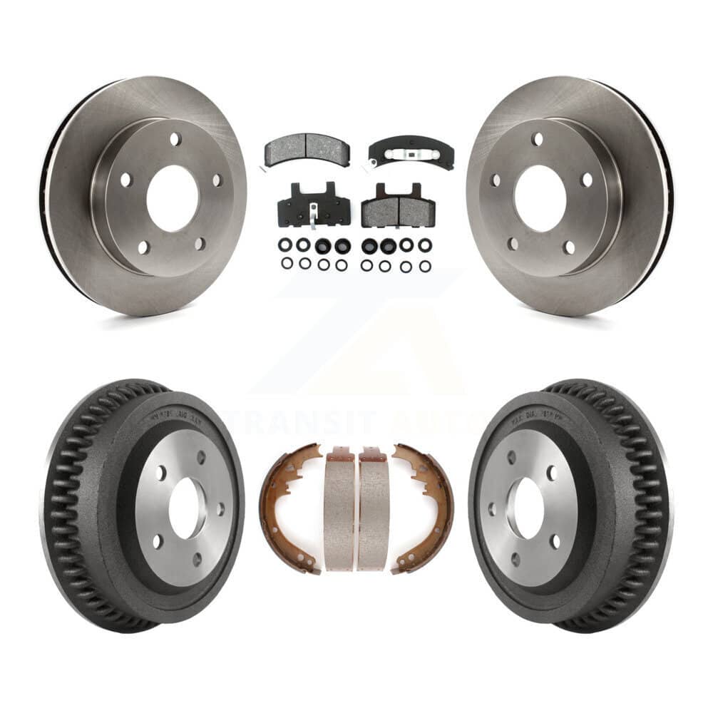 Transit Auto - K8S-103206 - Front and Rear Disc Brake Kits