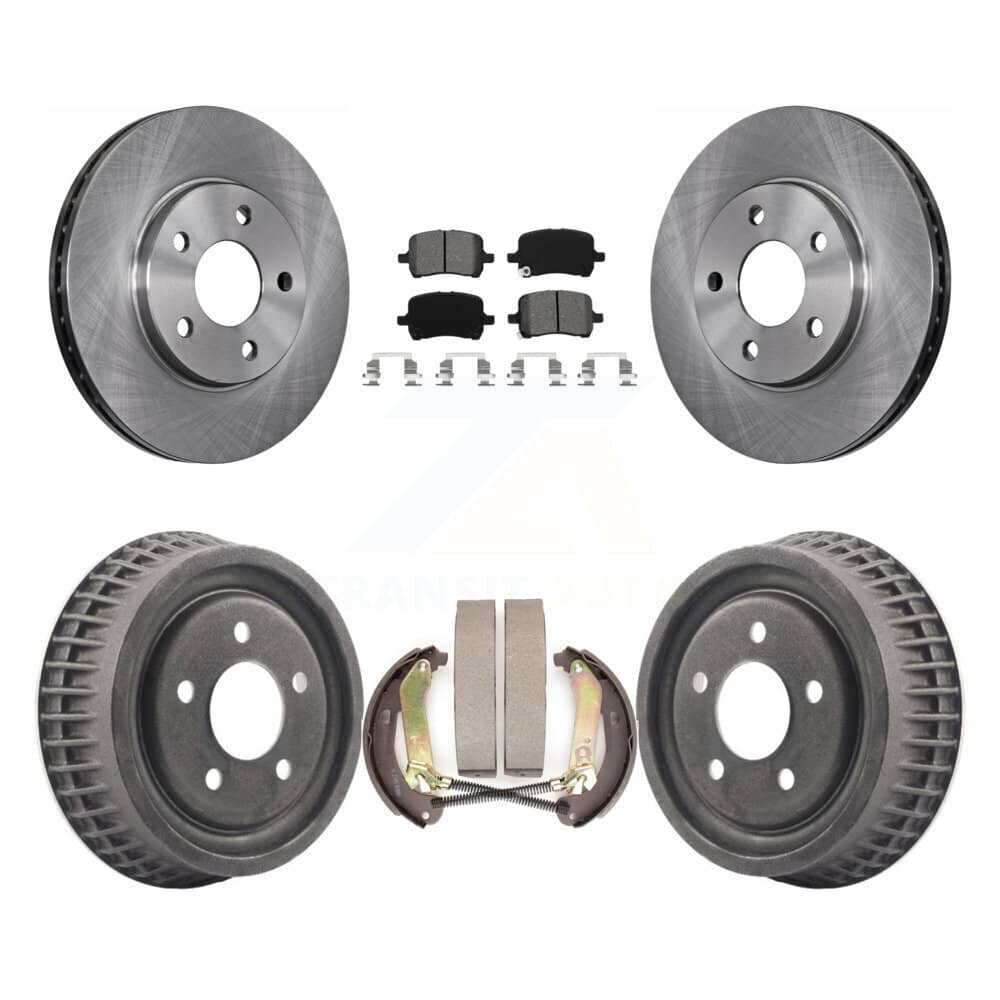 Transit Auto - K8S-103216 - Front and Rear Disc Brake Kits