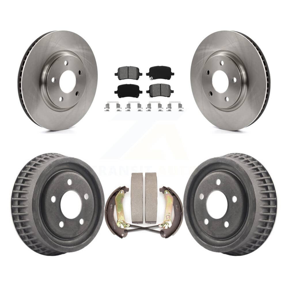 Transit Auto - K8S-103217 - Front and Rear Disc Brake Kits