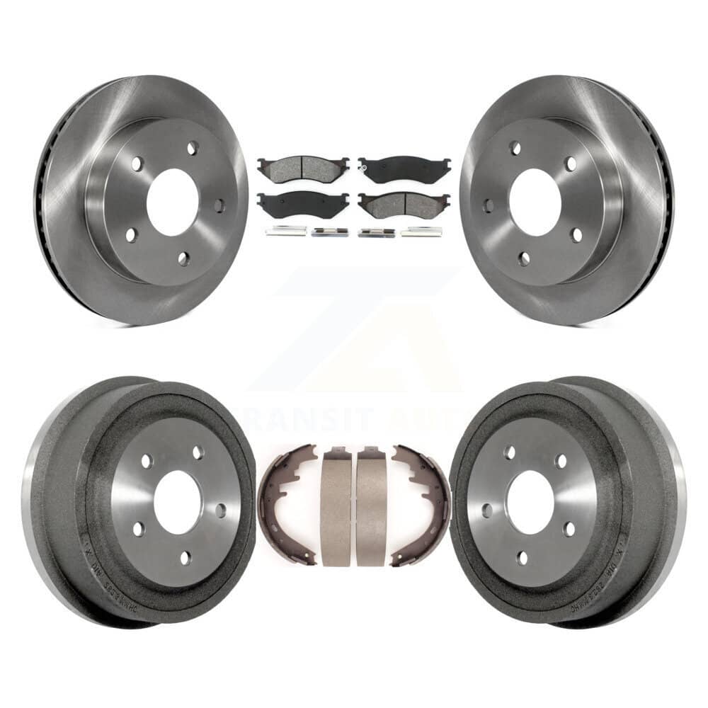 Transit Auto - K8S-103224 - Front and Rear Disc Brake Kits