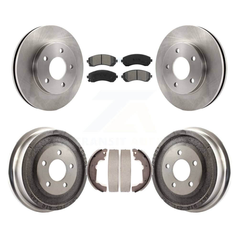 Transit Auto - K8S-103226 - Front and Rear Disc Brake Kits