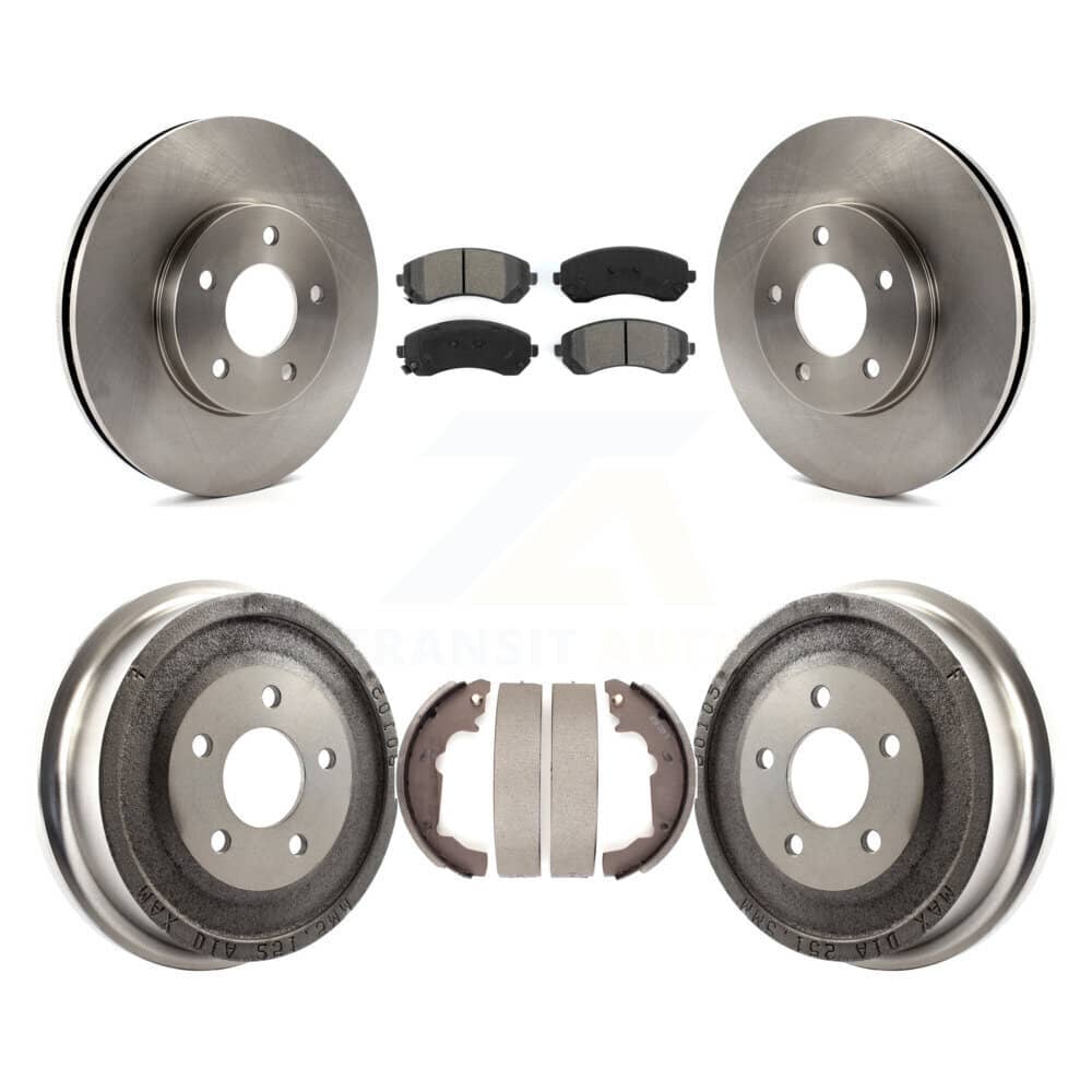 Transit Auto - K8S-103227 - Front and Rear Disc Brake Kits