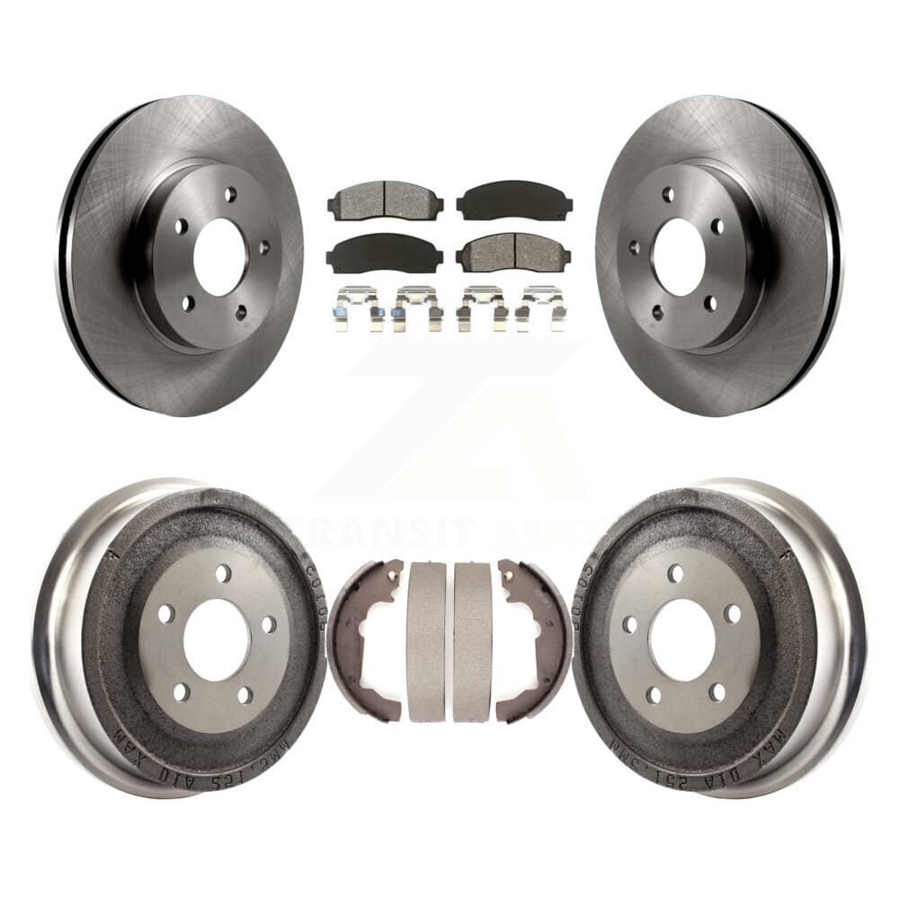 Transit Auto - K8S-103274 - Front and Rear Disc Brake Kits