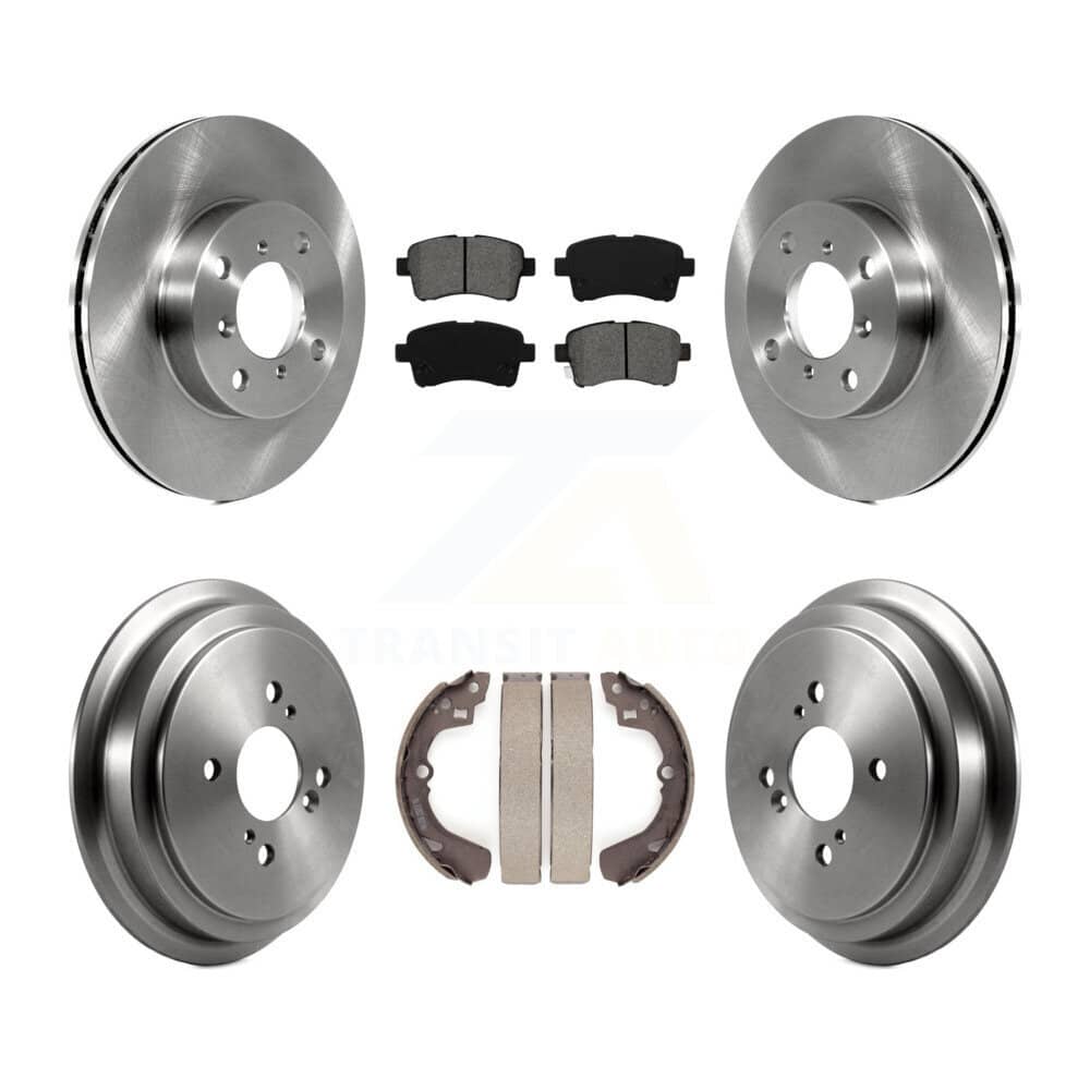Transit Auto - K8S-103278 - Front and Rear Disc Brake Kits
