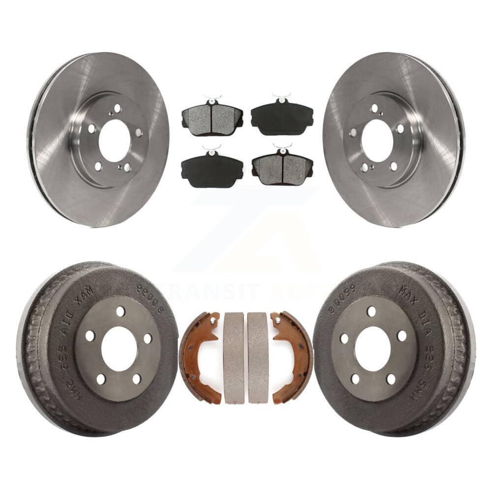 Transit Auto - K8S-103298 - Front and Rear Disc Brake Kits