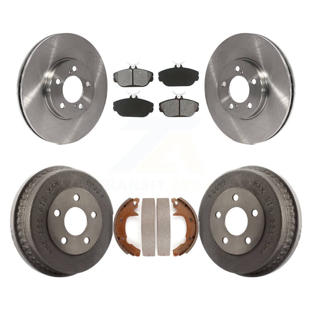 Transit Auto - K8S-103301 - Front and Rear Disc Brake Kits