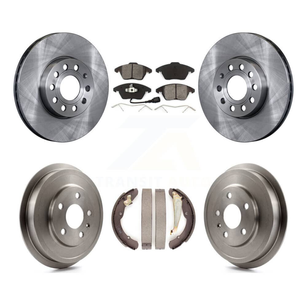 Transit Auto - K8S-103308 - Front and Rear Disc Brake Kits