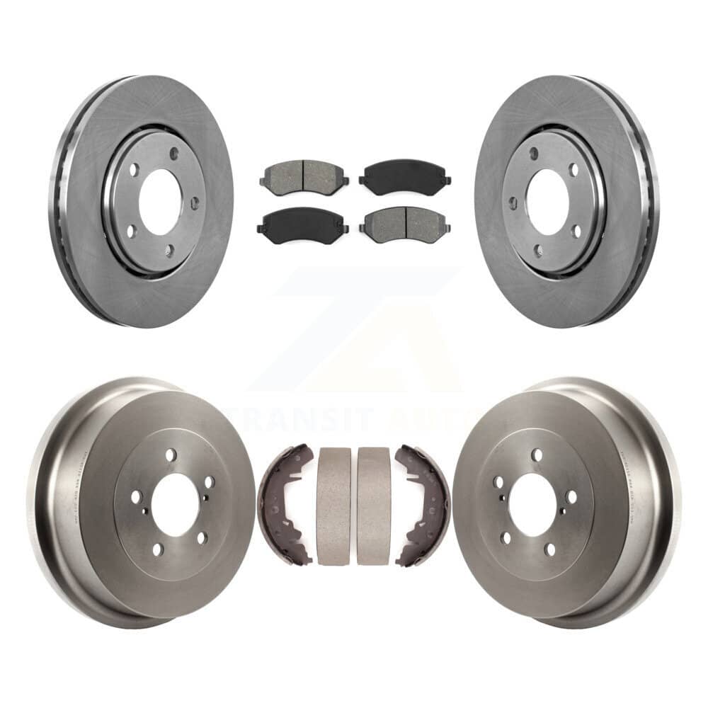 Transit Auto - K8S-103315 - Front and Rear Disc Brake Kits