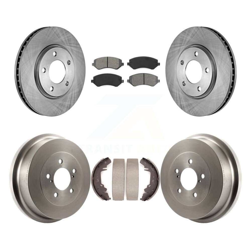 Transit Auto - K8S-103317 - Front and Rear Disc Brake Kits