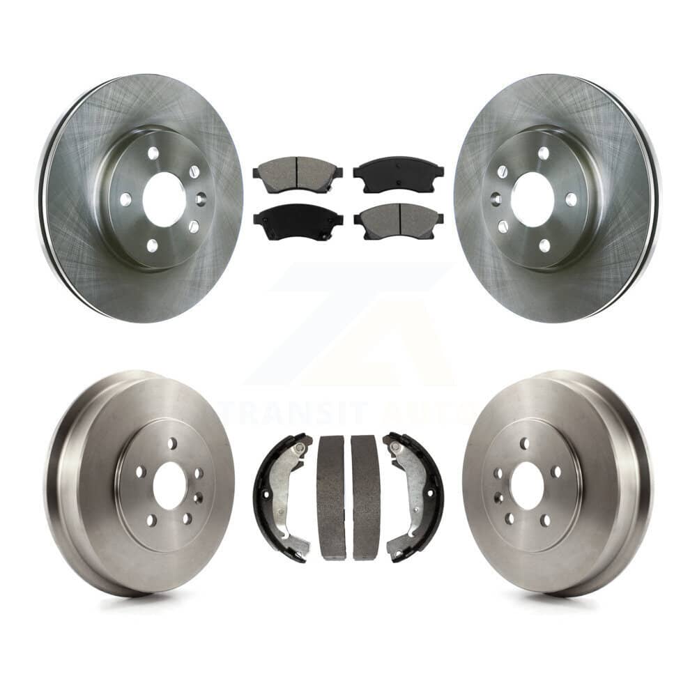 Transit Auto - K8S-103340 - Front and Rear Disc Brake Kits