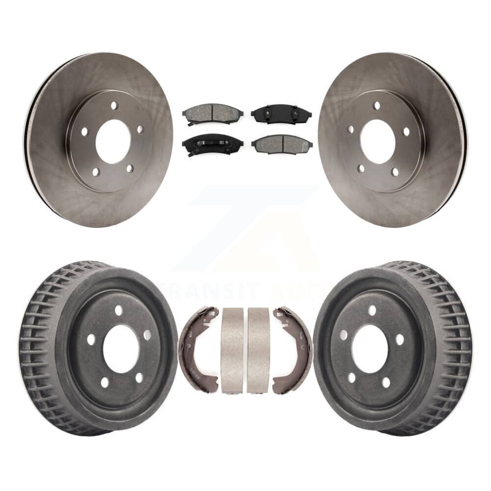 Transit Auto - K8S-103341 - Front and Rear Disc Brake Kits