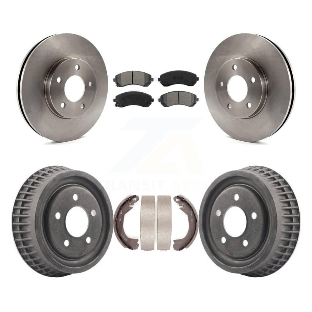 Transit Auto - K8S-103356 - Front and Rear Disc Brake Kits