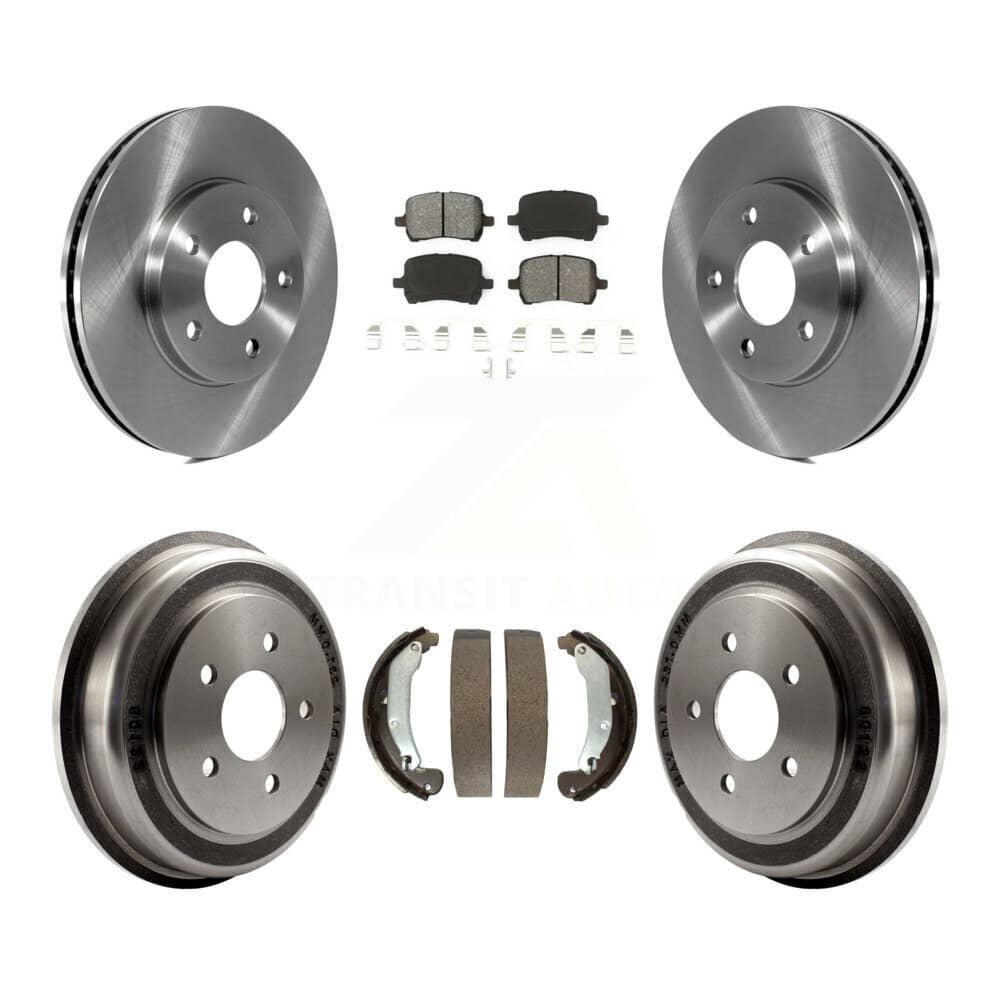 Transit Auto - K8S-103372 - Front and Rear Disc Brake Kits