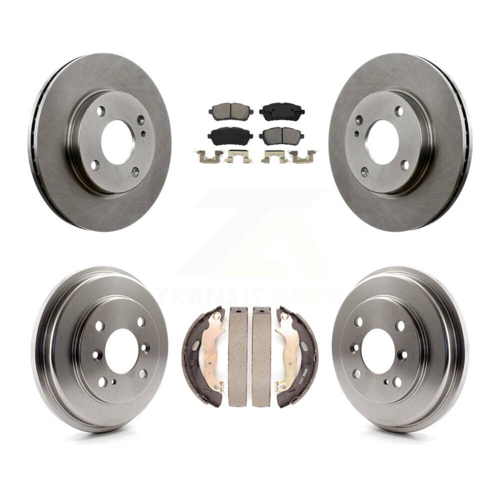 Transit Auto - K8S-103374 - Front and Rear Disc Brake Kits