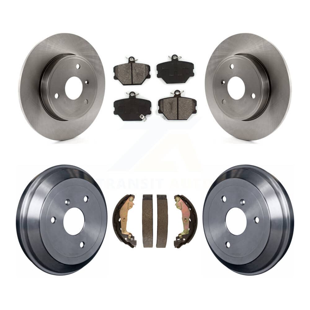 Transit Auto - K8S-103380 - Front and Rear Disc Brake Kits