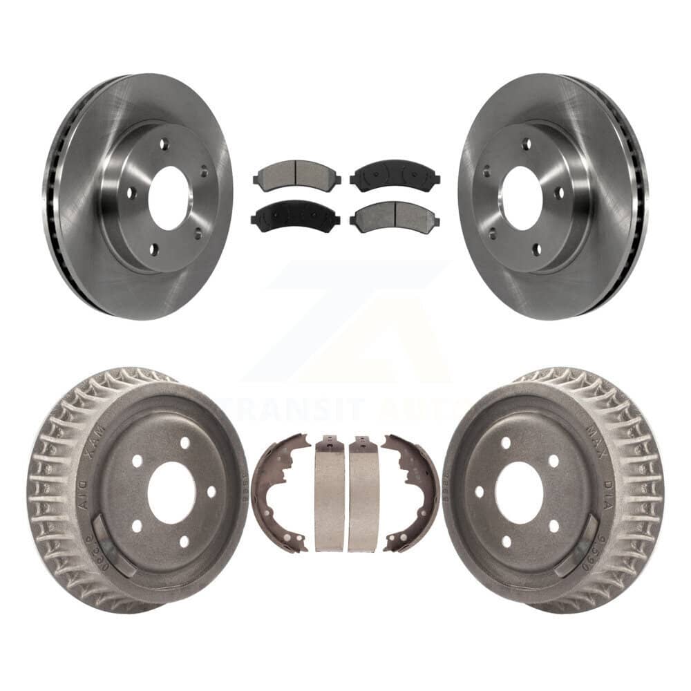 Transit Auto - K8S-103383 - Front and Rear Disc Brake Kits