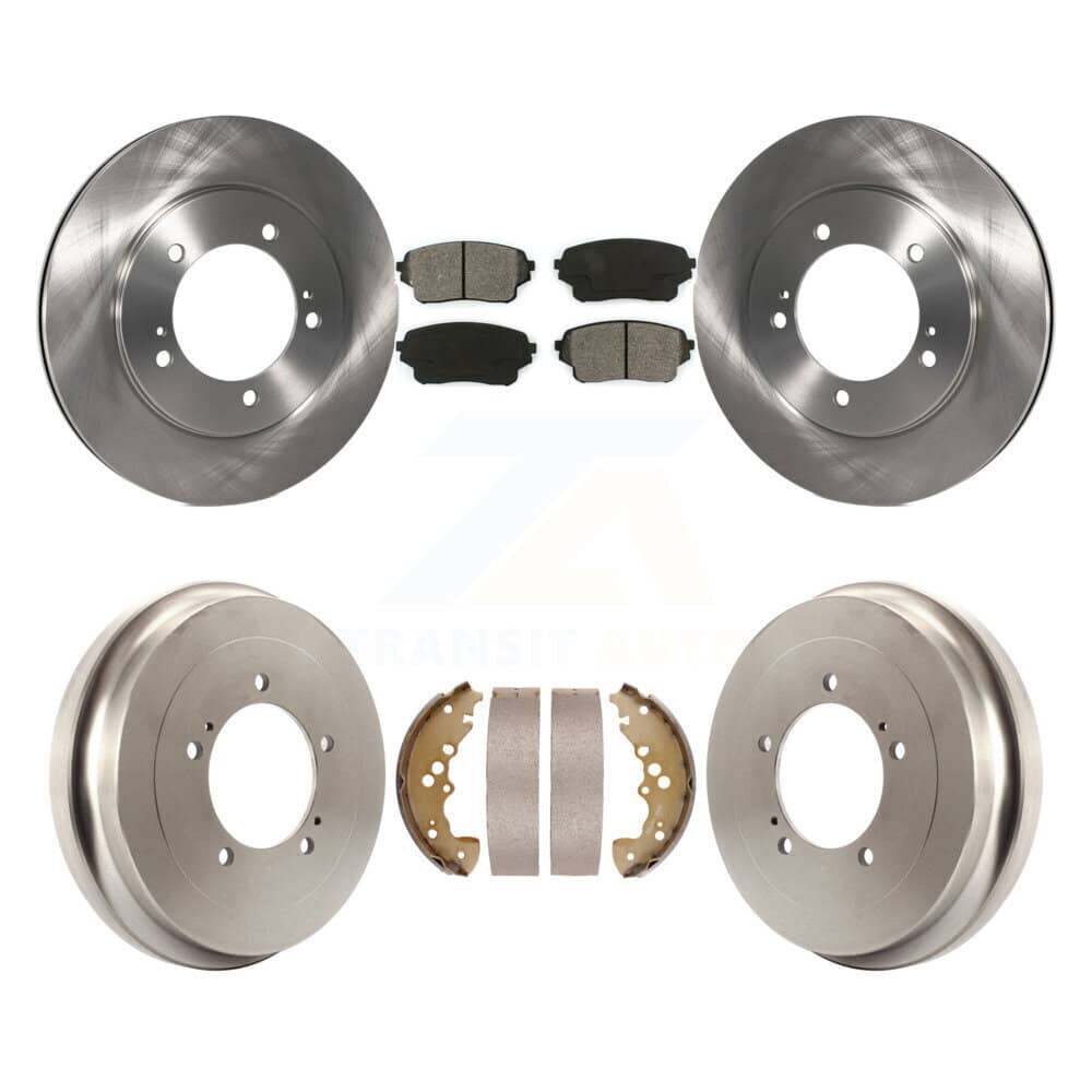 Transit Auto - K8S-103387 - Front and Rear Disc Brake Kits