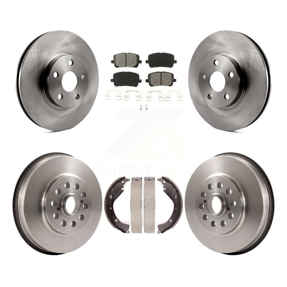 Transit Auto - K8S-103436 - Front and Rear Disc Brake Kits