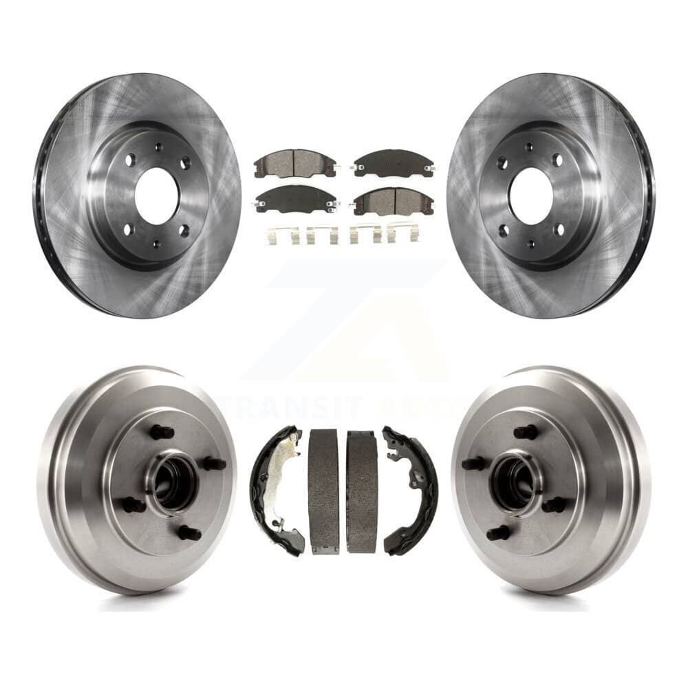 Transit Auto - K8S-103440 - Front and Rear Disc Brake Kits
