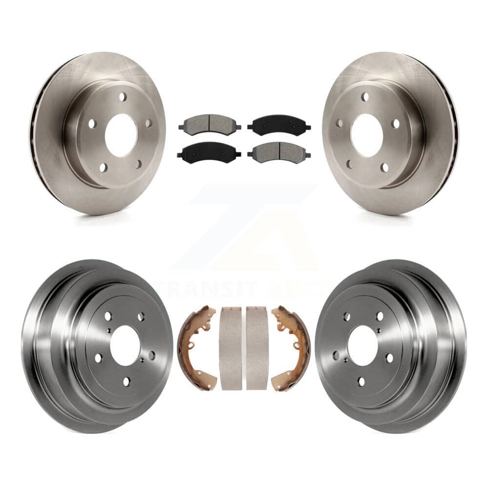 Transit Auto - K8S-103453 - Front and Rear Disc Brake Kits