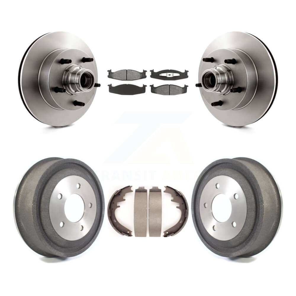 Transit Auto - K8S-103463 - Front and Rear Disc Brake Kits